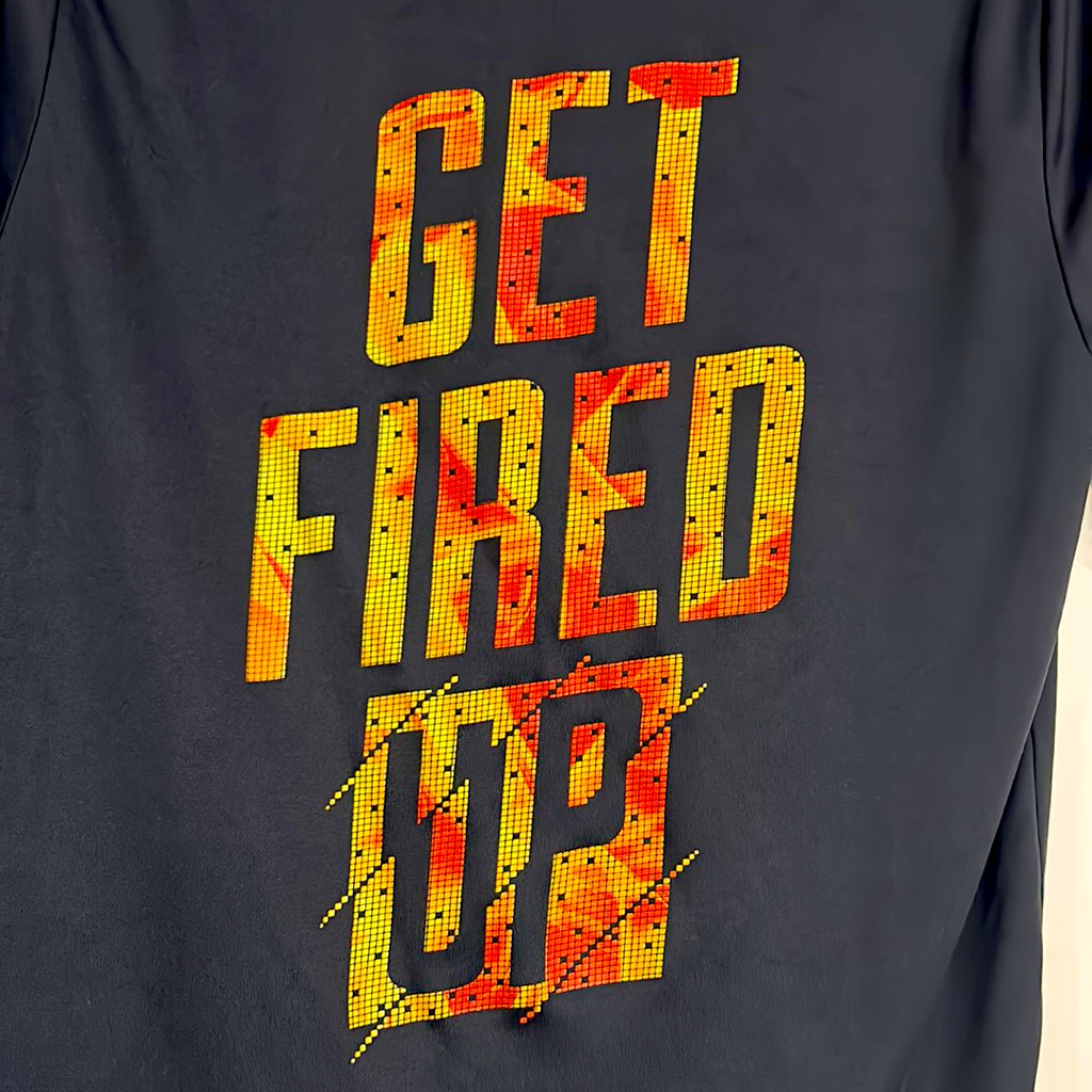 Get Fired Up Athletic Tshirt